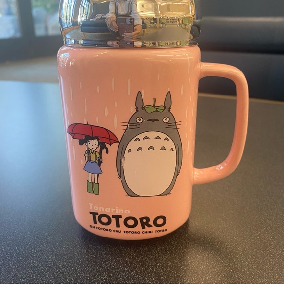 My Neighbor Tototo Ceramic Thermal Mug with Reflective Lid - Picture 2 of 15